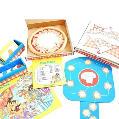 Playskool Noodleboro Learning to Listen Pizza Palace Preschool Game
