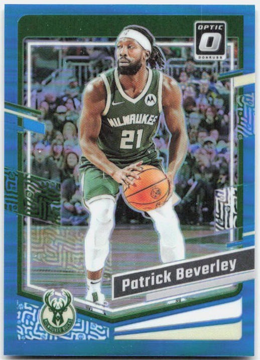2023-24 Donruss Optic #168 Patrick Beverley Aqua #/249