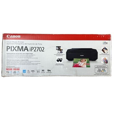 Canon PIXMA IP2702 Digital Photo Inkjet Printer for sale online | eBay