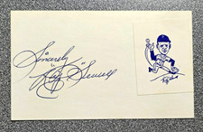 RIP SEWELL SIGNED AUTOGRAPHED 3x5 INDEX CARD - FREE SHIPPING