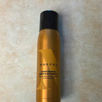 Morphe Continuous Prep & Set Mist+ Clear Setting Spray Dewy Long Lasting 2.8 oz