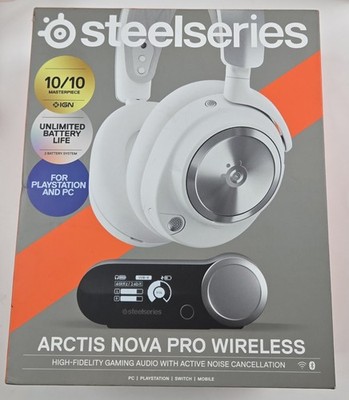 SteelSeries, Arctis Nova Pro Wireless, Noise Cancellation, Fast FREE UPS AIR!!!!