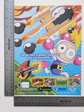 Bomberman Generation Graphic Original Print Ad / Poster Game Gift Art