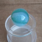 .57" Vintage Rainbo Marble- Seedy Blue Green- Kokomo Peltier