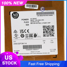 New Genuine Allen-Bradley 25B-D2P3N114 Series A 1HP PowerFlex 525 AC Drive