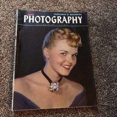 Popular Photography Dec. 1946 Photographing The Nuremberg Trials, Exhibits, Film