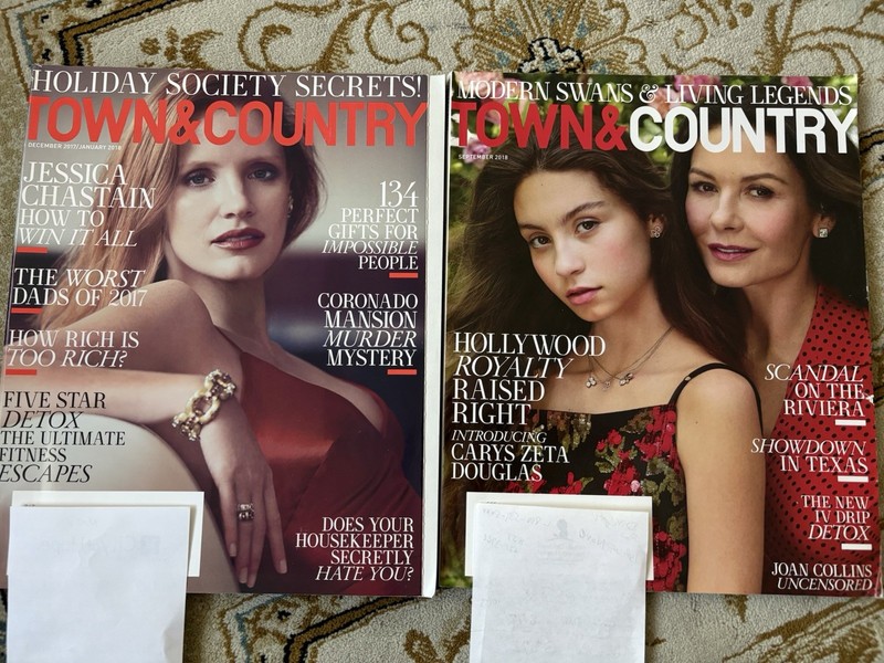 Three Town & Country Magazines 2018 Editions