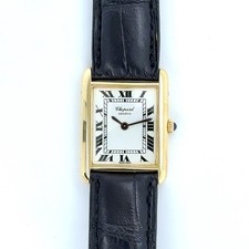 Chopard Tank 2111 / 1 750 Gold Originalbox & Papieren Geneve Lady Full Set