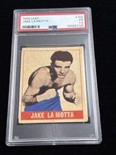 1948 Leaf Boxing Jake La Motta LaMotta Raging Bull #102 PSA 1.5 Boxer