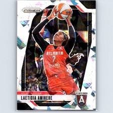 2024 Panini Prizm WNBA Laeticia Amihere #54 Ice Prizms Atlanta Dream