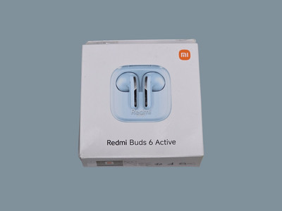   Xiaomi Redmi Buds 6 Active | Bluetooth 5.4 | 30h Akku | Deep Bass | Blau  