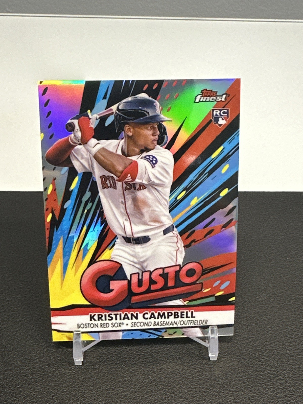 2025 Topps Finest Kristian Campbell Gusto Rookie RC SSP Case Hit
