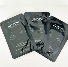 111Skin Celestial Black Diamond Eye Mask 6 ml Set of 3 Under-Eye Masks, High-End