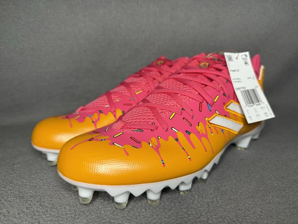 adidas X The Simpsons Donut Freak 22 Football Cleats Men’s Size 12 GW1792 New - Image 2 of 4