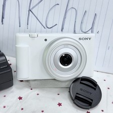 Sony ZV-1F 20.1MP 4K Vlog Camera Flip Screen For Content Creators English 95 new