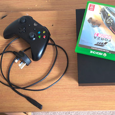 Microsoft Xbox One X 1TB Black 4K UHD Blu-Ray Console, Controller, Forza H3