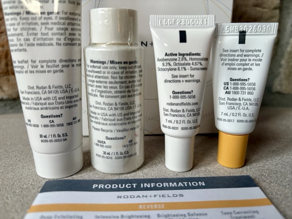 Rodan and/+ Fields Reverse Regimen Travel Size NIB - Image 3 of 4