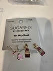 Sugarfix by BaubleBar Yes Way Rosé Earrings Mixed Lot 8pc Pink/Gold Metal — photo 1
