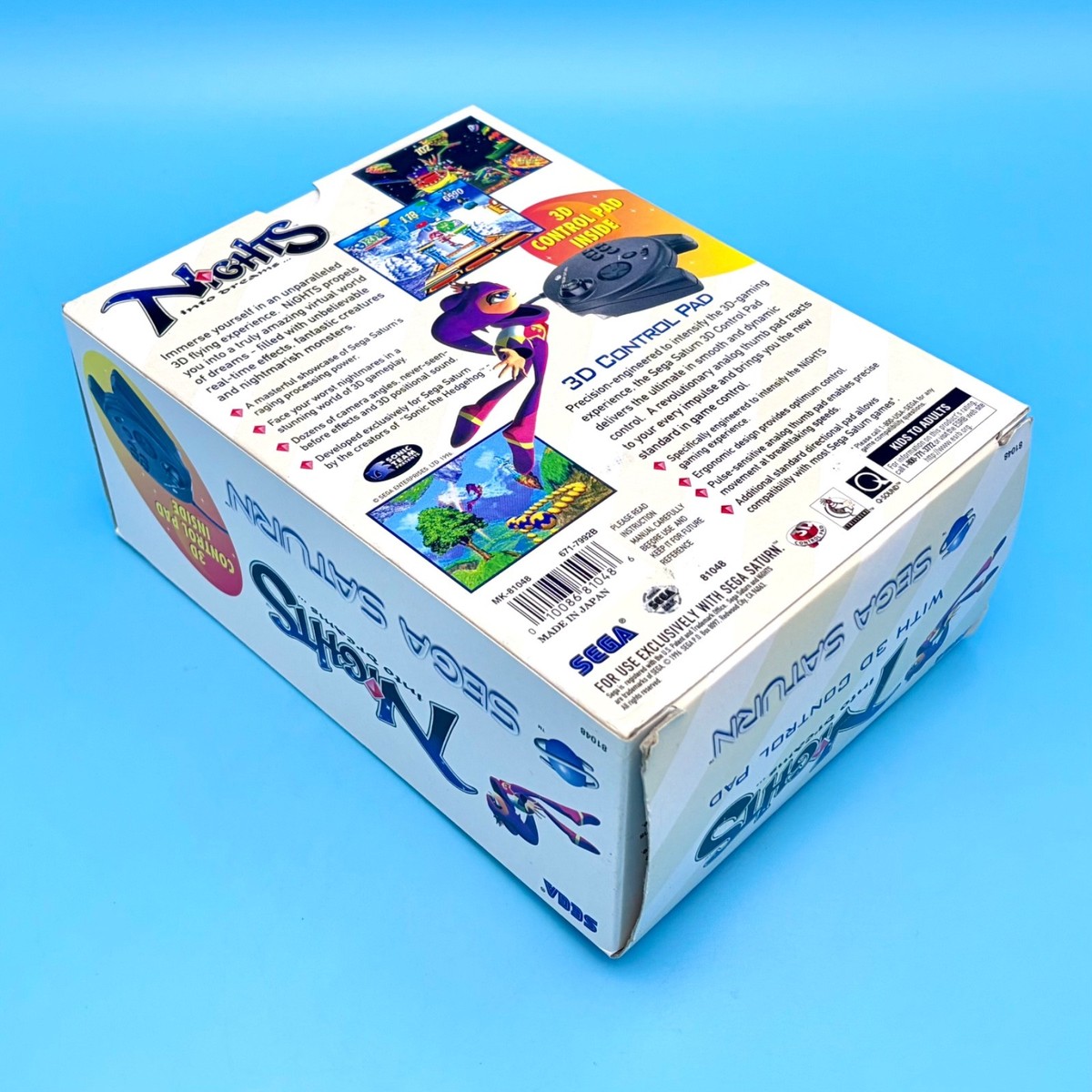 Nights Into Dreams Bundle with 3D Controller Control Pad (Sega