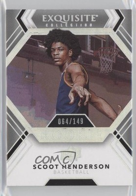 2022 Goodwin Champions Exquisite Collection Rookies 64/149 Scoot Henderson 4vc