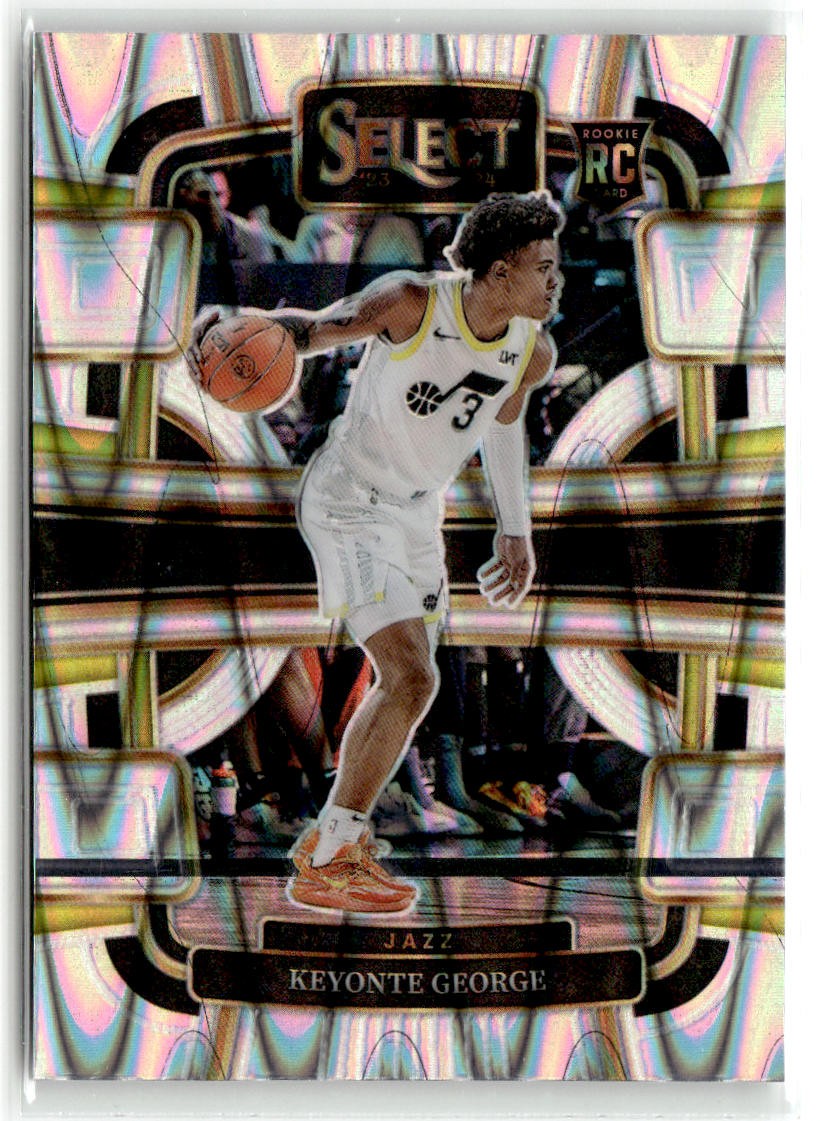 2023-24 Panini Select #75 Keyonte George Tectonic Prizms