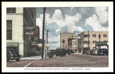 Vintage Fourteenth Street Gulfport Mississipp...