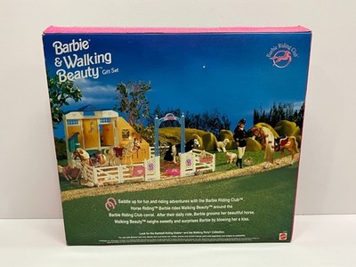 バービーBarbie & Walking Beauty GiftSet Barbie & Walking Beauty Horse Gift Set (Mattel, 1998) #19705 | eBay