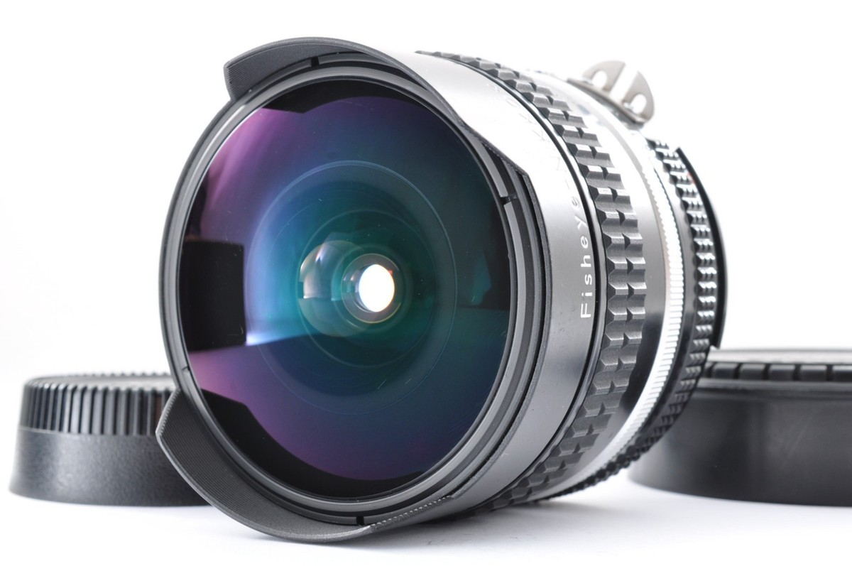 #680★美品★ FISHEYE-NIKKOR 16mm 1:2.8 Ai-s Nikon Ai-s Ais Fisheye Nikkor 16mm f/2.8 MF Lens From Japan