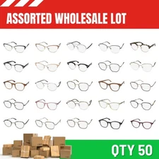 WHOLESALE ASSORTED LOT 50 GARRETT LEIGHT EYEGLASSES eyewear blow-out mixed lot