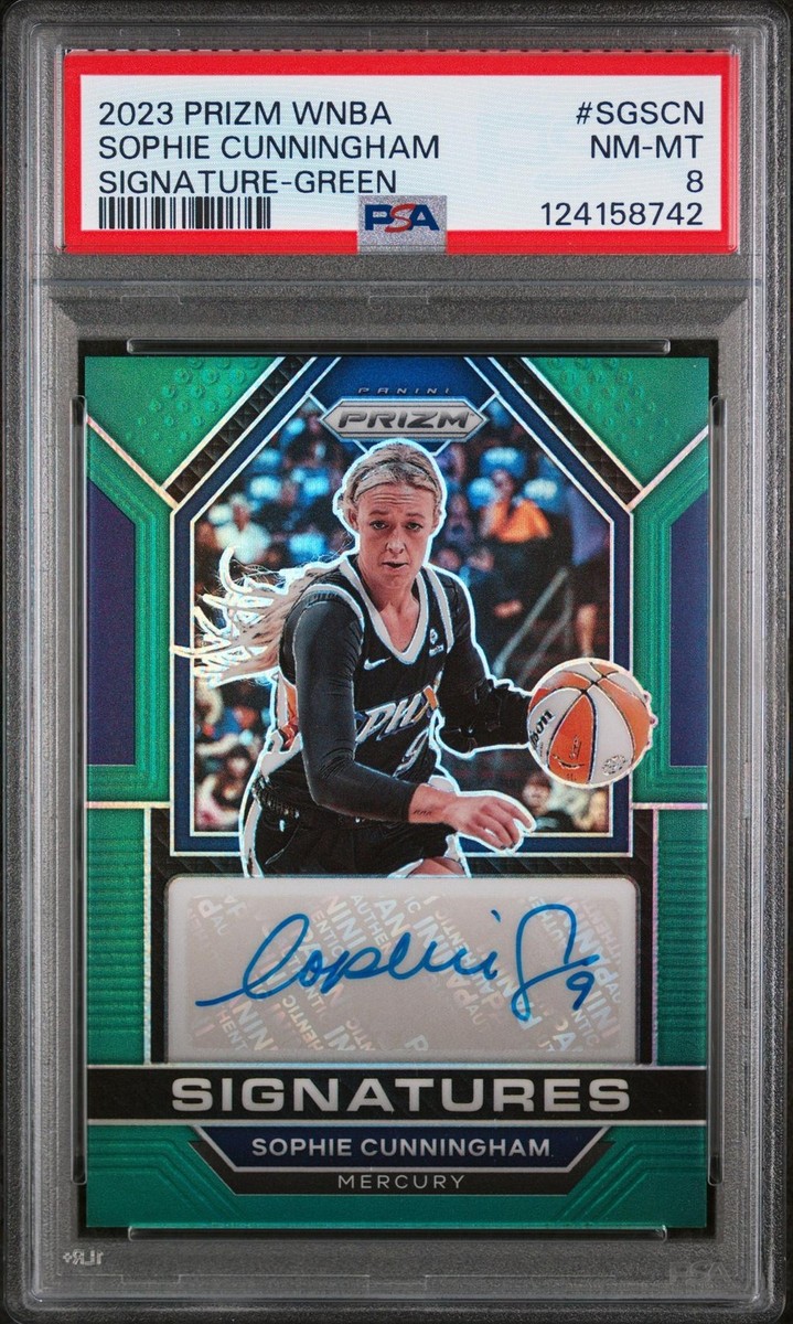 カリーナ　SSPサイン 2023 Panini Prizm WNBA - Signatures Sophie Cunningham #SG-SCN