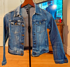 Gap Jean Jacket Girls Medium Blue Denim