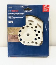 Bosch DCDR0701 7" Speed Double Row Diamond Cup Wheel | 5/8"-11 Spin On Arbor