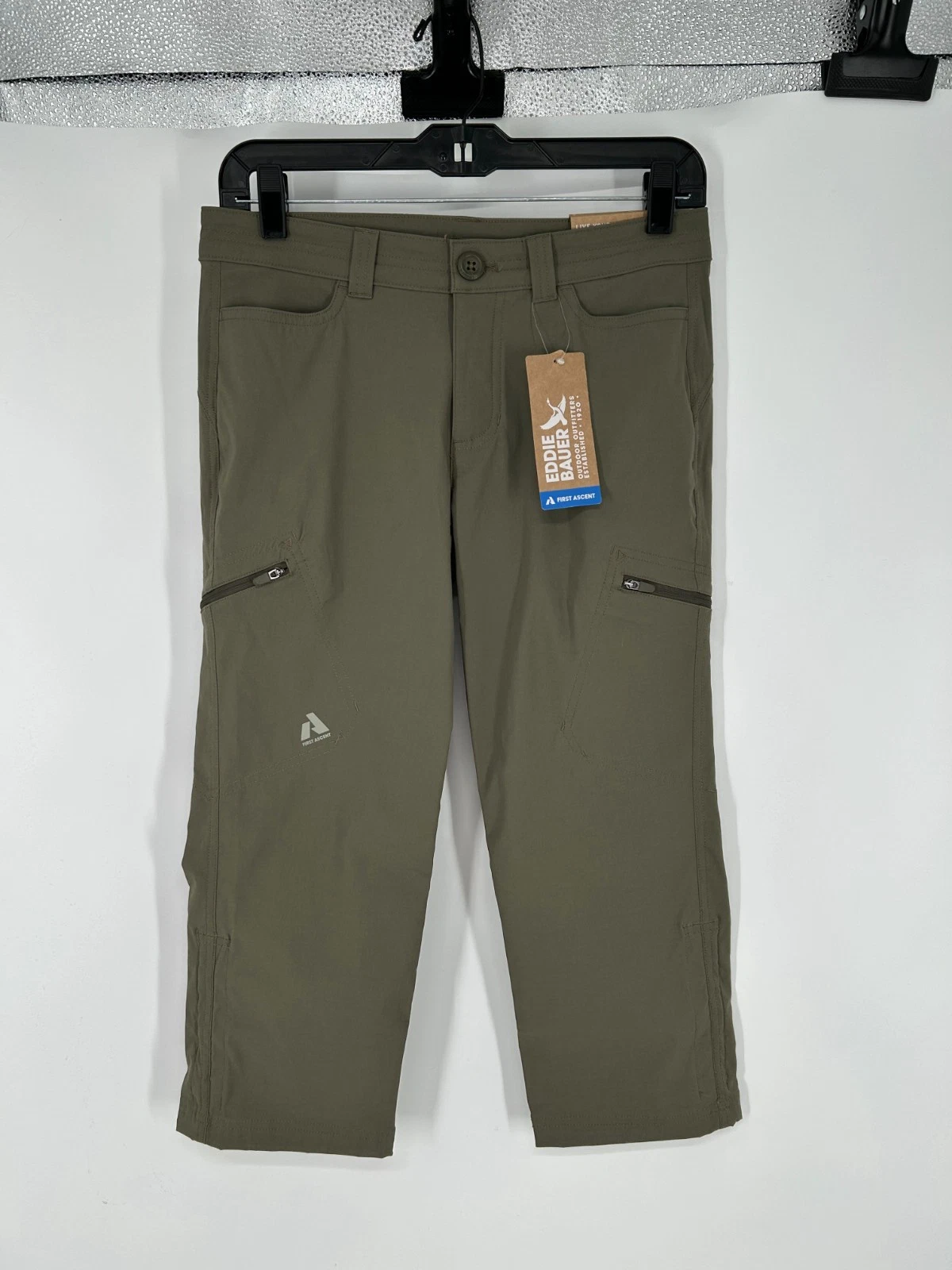 Eddie Bauer Guide Capri Pants Womens 0 First Ascent Straight Leg Cargo 28x21
Opens in a new window o