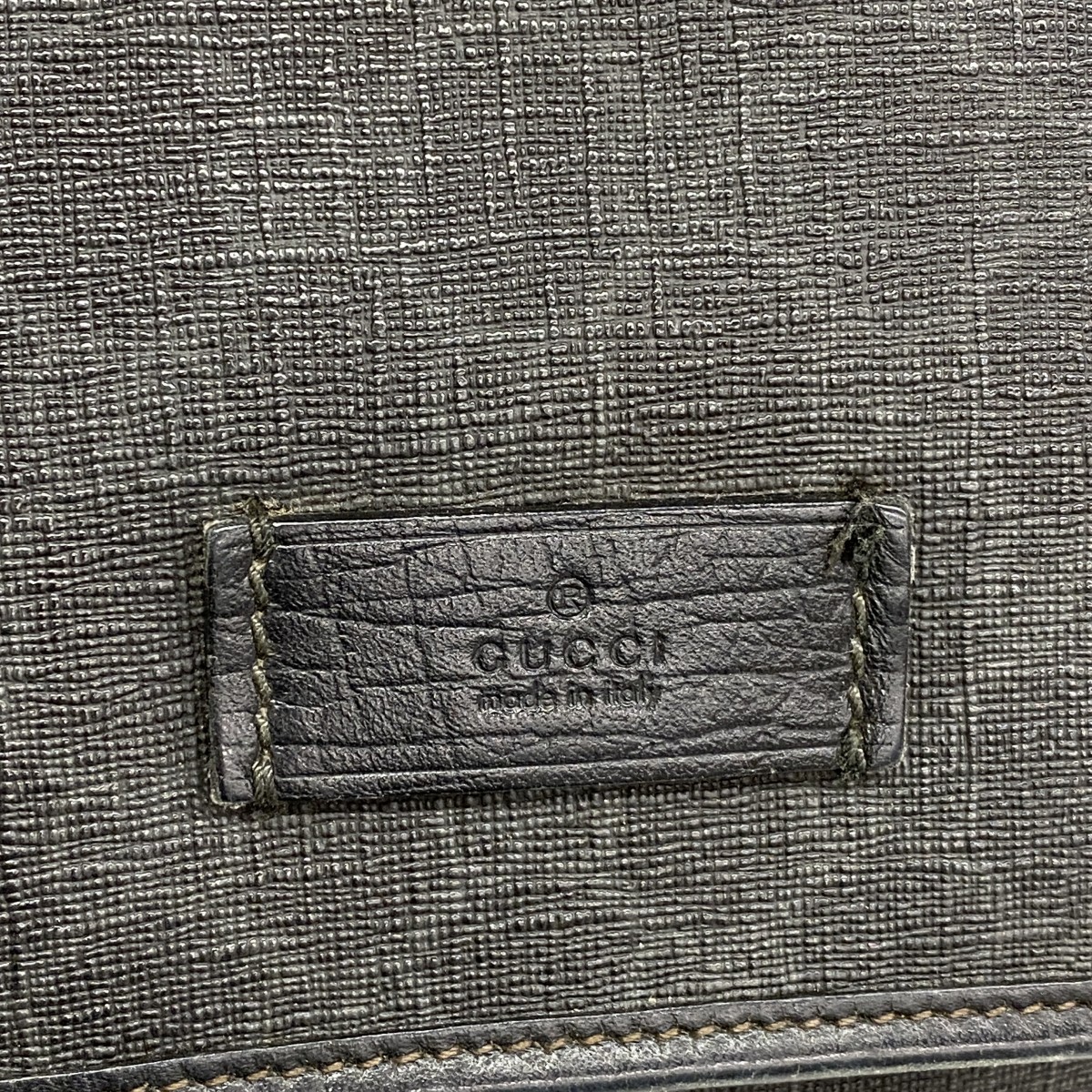 Gucci GG Supreme Shoulder Bag PVC Black Silver Hardware thumbnail 15