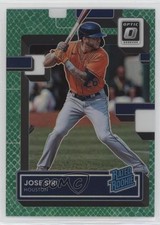 2022 Panini Donruss Optic Rated Rookie Green Dragon Prizm 43/99 Jose Siri 0hk3