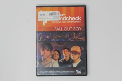 Walmart Soundcheck Fall Out Boy Concert Performance DVD