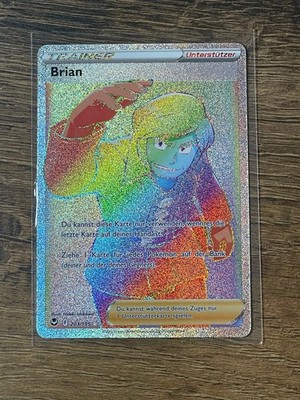 Pokemon SIT 203/195 Brian - Silberne Sturmwinde - Rainbow 