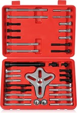 Harmonic Balancer Puller Set 46 Pcs Flywheel Steering Wheel Puller Kit Gear Pul