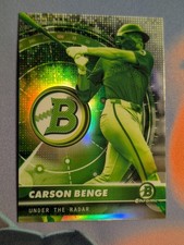 Carson Benge 2026 Bowman Chrome Under the Radar Refractor #UR-12 Mets Prospect
