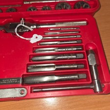 Blue Pointsnap On Td2425 -complete 42 Pc Sae Tap And Die Set Superb Condition