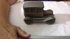 1926 MODEL T FORD CAR COIN BANK Made By BANTHRICO INC. Chicago, USA Vintage