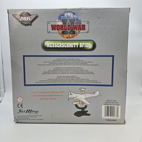 Air Legends 99078 World War II Series Messerschmitt BF109 Airplane Diecast 1:48 - Picture 6 of 6