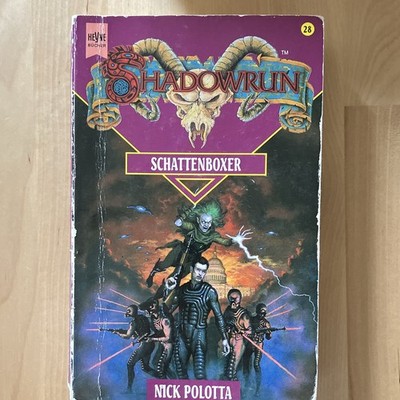 Heyne Shadowrun Abenteuer: Schattenboxer   Nick Polotta, Deutsche Erstausgabe