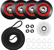 Maytag Medb955fc1 Oem Compatible Dryer Belt Rollers Pulley Kit