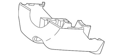 Genuine Ford Steering Column Cover BT4Z-3530-AB