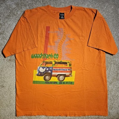 Vintage 90s Woodstock 99 Official Merch T-shirt Mens XL Stoner 