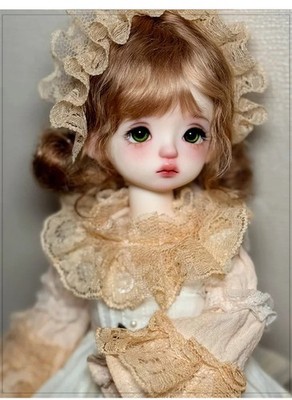 1/6 BJD Doll SD Resin Joint Handmade Bare Doll Eyes Face Makeup Lovely Girl Gift