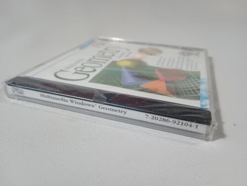 Multimedia Geometry Success NEW CD-Rom Interactive Video w/ Self Help Tutorials - Picture 2 of 5