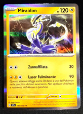 CARTA POKEMON MIRAIDON 080/198 HOLO SCARLATTO E VIOLETTO 2023 RARA ITA NUOVA