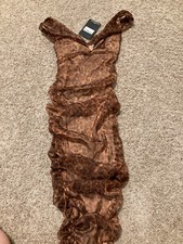 NEW Pretty Little Thing  leopard dress size 4 US/8UK SMALL